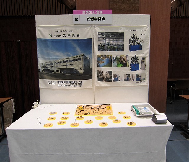 Gifu- Mie -Aichi New Technology and New Construction Method Exhibition Business Meeting"" in Mazda"
